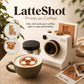 🎃Halloween-aanbieding: 50 % korting!🔥Retro-koffiekunstcamera – Mechanische latte-sjabloonprinter