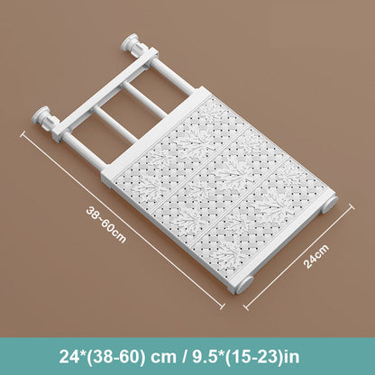 ⚡Het rea⚡Utökningsbar garderob Spänning Hylla Förvaringsställ för garderob, kök, badrum