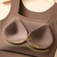 Thermische tanktops met U-hals en ingebouwde bh voor dames