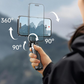 📢📢 50% KORTING🤳 Verbeterde magnetische selfiestick – 360° draaibare hoekverstelling, uitschuifbaar en compact Bluetooth-accessoire voor selfies en opnames, compatibel met iPhone en Android.