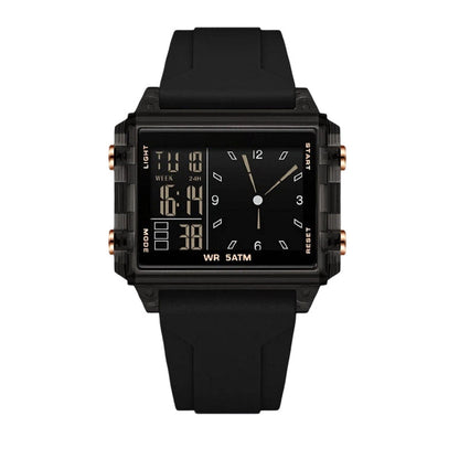 Waterdicht transparant digitaal horloge