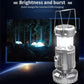 Draagbare LED Campinglantaarn met Ventilator