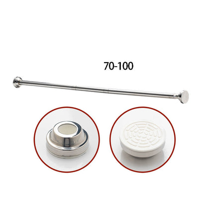 🏠 50% korting! Verstelbare spanstang zonder boren – eenvoudig te installeren, stevig & veelzijdig. Voor gordijnen, badkamer & kast! ✨🔧