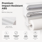 ⏳Tijdelijke Aanbieding⏰ 3-in-1 Magnetische Keuken Folie Dispenser – Ingebouwde Snijder voor Plasticfolie & Aluminiumfolie met Keukenrolhouder, Boorvrije Wandmontage Keukenorganizer voor Koelkast & Kast