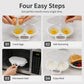 🍳✨Dual Cavity Microwave Egg Poacher