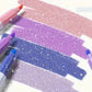 Glitterstiften met dubbele punt