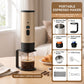 ⏳ Tijdelijke aanbieding⏳ Draagbare espressomachine – digitaal display, oplaadbaar via Type-C, reservoir van 90 ml en kopje van 120 ml. Geniet overal van verse, hete koffie! 🛡️💪