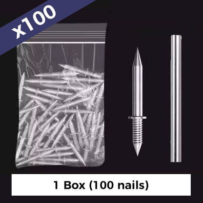 ⏳🔨 50% KORTING! Nooit meer zichtbare spijkers of lijmresten! Deze dubbelkoppige plintnagels bevestigen je plinten naadloos, stevig en zonder rommel – in seconden klaar!