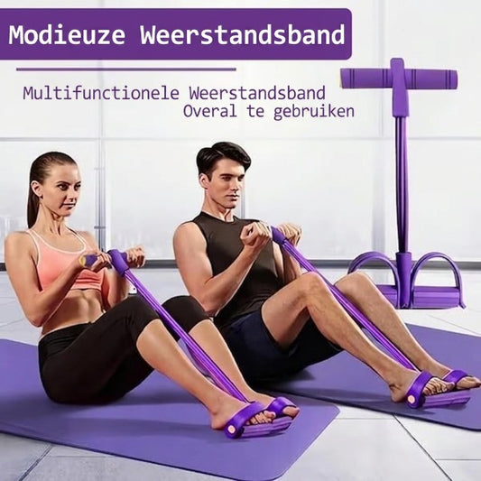 Multifunctionele Weerstandsband met 8 Buizen
